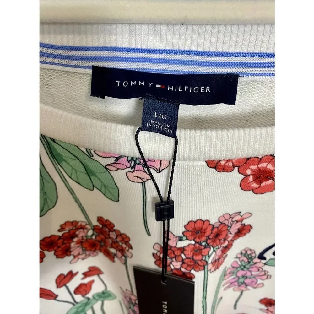 Tommy Hilfiger Martha's Vineyard Crew Neck Sweater Women's Size Large NWT